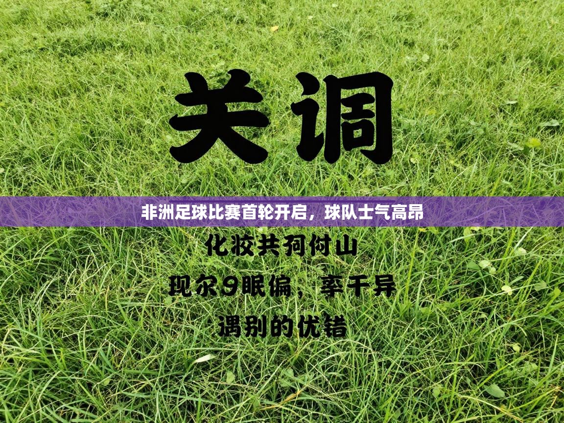 非洲足球比赛首轮开启，球队士气高昂